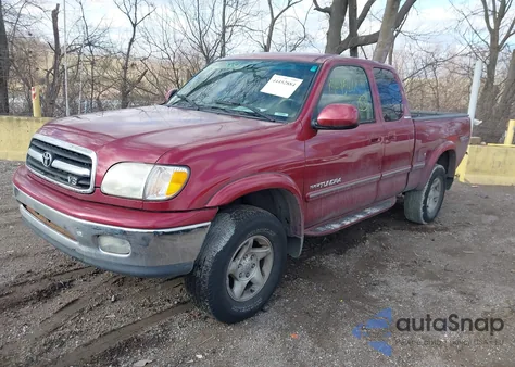 2002 Toyota Tundra Ltd V8 z USA, uszkodzony, nr VIN 5TBBT48112S227436